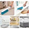 thumbnail image 5 of NAMZI 2 PCS Soft Bristle Hand Cleaning Brush, Bed Hair & Dust Removal Scrubber for Sofa & Furniture（Blue*1 Rose red*1）, 5 of 5