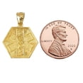 thumbnail image 2 of 14K Yellow Gold MEDICAL ALERT SYMBOL Pendant, 2 of 4