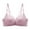 Pink, variant on Womens Plus Size Bras,Print Front Button No Bra Fixed Large Size Women Daily Bra