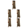 thumbnail image 2 of Minnieouse Pantalones de pierna ancha de cintura alta para mujer de verano - Estilo delgado para una comodidad aireada Ventilar Lino verde s 1 Type2 NO2, 2 of 6