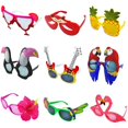 thumbnail image 3 of Gafas de verano estilo hawaiano para fiesta en la playa, copa alta, gafas de bola, fiesta, forma divertida, 3 of 4