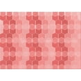 thumbnail image 1 of Ahgly Company Machine Washable Indoor Rectangle Transitional Pastel Pink Area Rugs, 4' x 6', 1 of 7