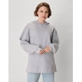 thumbnail image 2 of Hanes EcoSmart Women's Fleece Hoodie Light Steel 2XL, 2 of 7