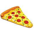 thumbnail image 2 of Twister.CK Pizza Slice Inflatable Pool Float Triangle Shape Party Toy Summer Pool Lounge Raft with 3 Saucers Gifts, 2 of 8