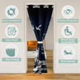 thumbnail image 2 of Erosebridal Seaside Lighthouse Door Curtain For Door Window 34x80,Nautical Rudder Door Drape,Marine Decor, 2 of 5