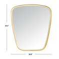 thumbnail image 2 of Safavieh Sonder Asymmetrical Solid Mirror, Gold Foil, 2 of 3