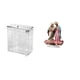 thumbnail image 1 of Cesto De Basura De Cocina Con Tapa, Portátil, Colgante Para Puerta De Armario De Baño Y Decoración única De Acrílico Para Escritorio, Adorno De Mesa, Regalo Para Casa De Vacaciones, 1 of 8