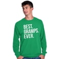 thumbnail image 5 of Best Gramps Ever Grandpa Grandfather Men's Long Sleeve Tee T Shirt Brisco Brands S, 5 of 6