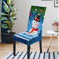 thumbnail image 2 of Nappe de Noël/chaise à Moins de 10 Coussins Impression Numérique Décoration de Table de Noël, 2 of 7