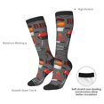 thumbnail image 6 of Salouo BBQ Icons Print Women's Men's Ankle Socks 1-pack Casual Athletic Socks for Unisex Adult Moisture-Wicking Socks for Daily Wear/Running/Sport, 6 of 8