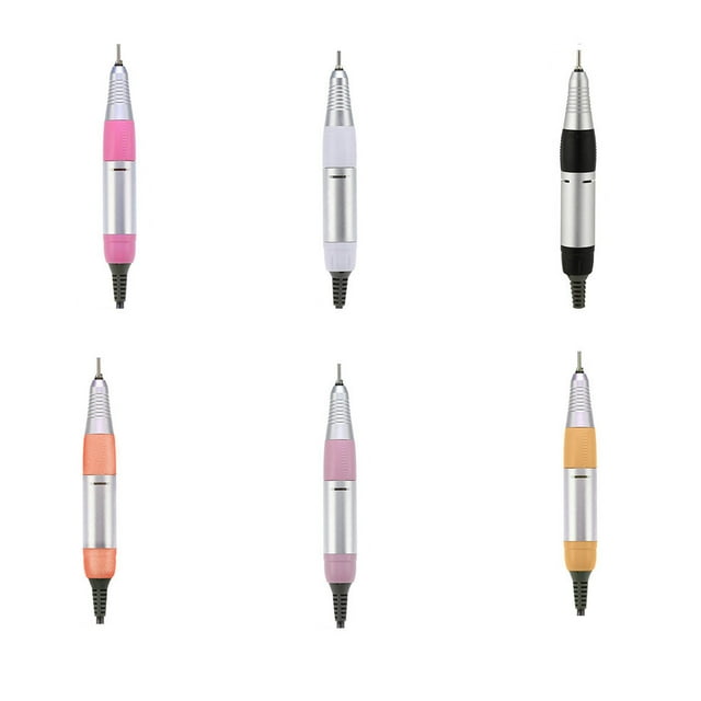 Manicure Lathe Nail Drill Handle Rustproof Aluminum Alloy ABS Automatic Convenience Nails Accessories Machine Handles Rose Red