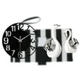 thumbnail image 2 of Reloj De Pared Decorativo Acrílico Con Forma De Cisne, Silencioso, Fácil De Leer, Sencillo, Redondo, Grande, Para Decoración Del Hogar Y La Oficina, Regalo De Inauguración De La Casa., 2 of 8