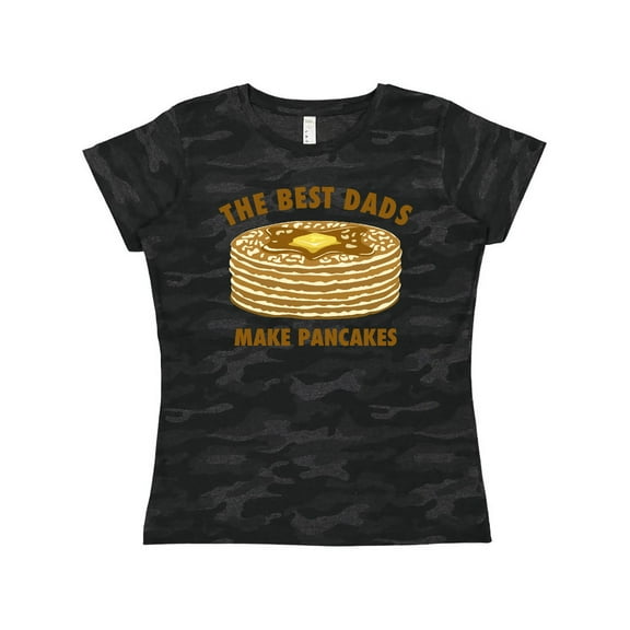 Inktastic Best Dads Make Pancakes Women's T-Shirt