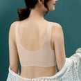 thumbnail image 4 of KDFJPTH Sports Bra Women Push-Up Underwear Solid Beige Xxl, 4 of 5
