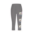 thumbnail image 4 of Pantalones de Ajuste Seco de la Moda de las Mujeres Imprimidas Leggings, Deporte de Yoga Elástico de Poliéster Elástico Respirable, 4 of 4