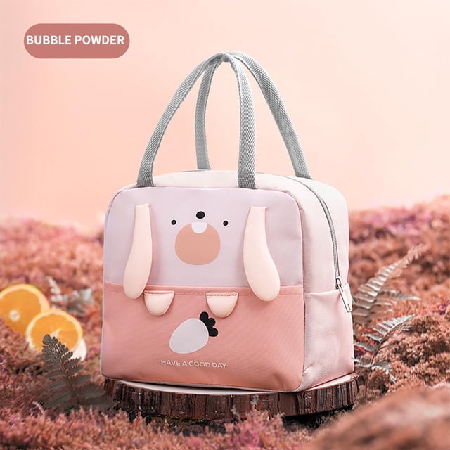 Xihbxyly Bolsa para Almuerzo, Elegante Bolso Térmico, Gran Capacidad para Almacenar Alimentos, Diseño Reutilizable y Fácil de Limpiar, Ideal para Uso En Exteriores, Oficina, Escuela, Regalo Perfecto