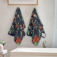 thumbnail image 3 of Coolnut Vintage Embroidery Birds Hand Towels 2 PCS, Spring Floral Branch Kitchen Towel Ultra Soft and Highly Absorbent,Decorative Fingertip Face Towel for Bathroom Hotel, 28.3"x14.4", 3 of 5