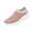 Pink, variant on Women's Patriotic Lightweight Knit Slip-On Sneakers Breathable Mesh Running Shoes Fashionable Casual Walking Shoes for Everyday Wear