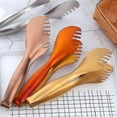 thumbnail image 4 of Pinzas para barbacoa de pastelería, pinzas para pan de acero, pinzas antialimentos, Kit de servicio, utensilio, 1 ud., 4 of 4