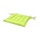 thumbnail image 5 of Cojín para silla - Juego de 4 cojines cuadrados con lazos para sillas de interior o exterior 40 x 40 cm, verde manzana, 5 of 5