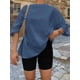thumbnail image 5 of Camiseta oversize Trendy Queen azul para entrenamiento de verano XL, 5 of 6