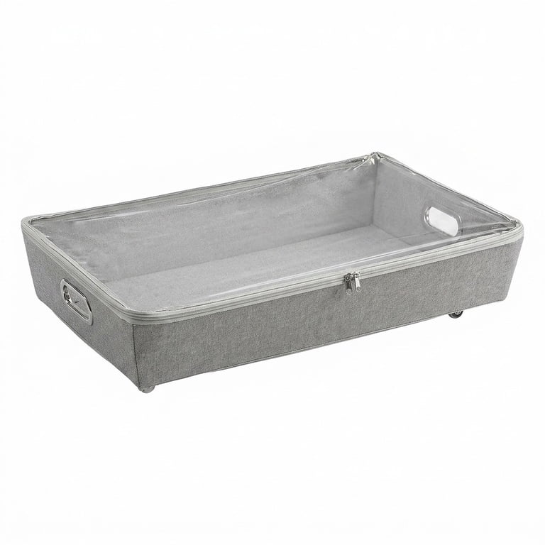 Better Homes & Gardens Rolling Under-Bed Storage Bin, 2-Pack photo 2