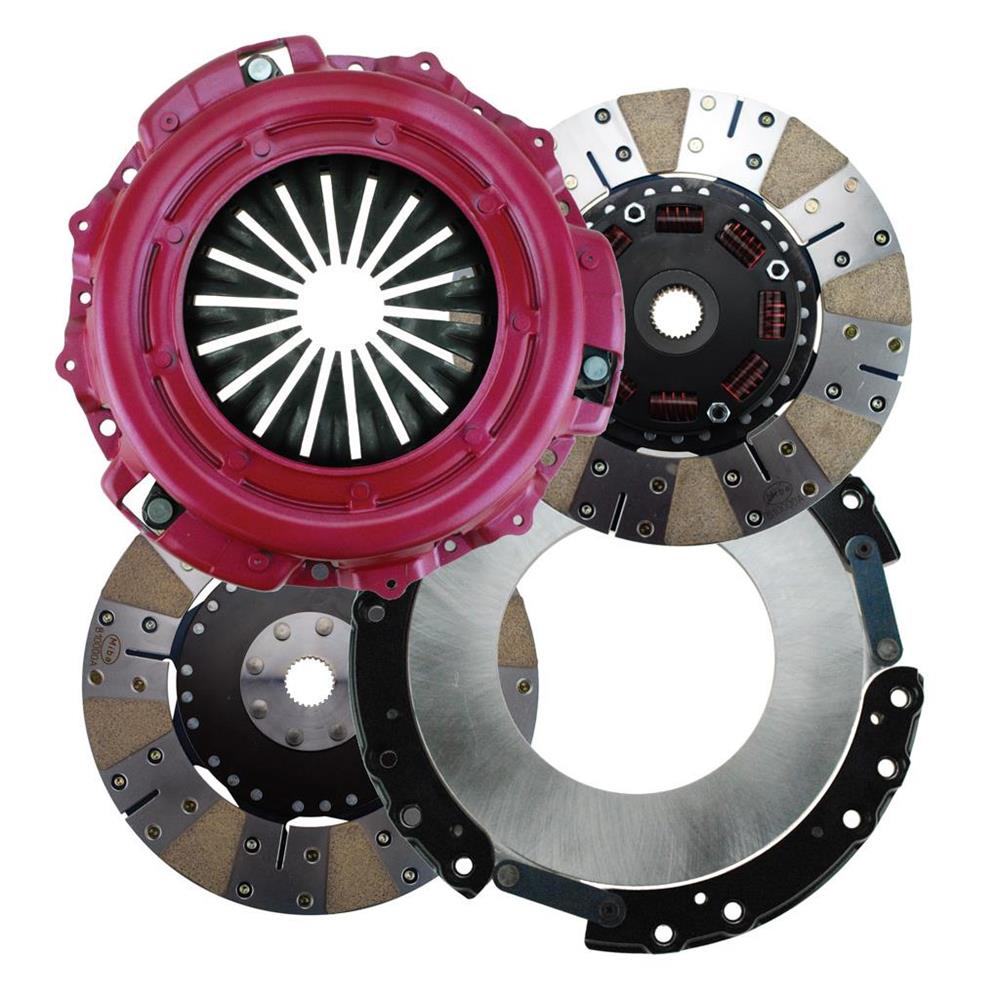 Ram Clutches 50-2125N Dual Disc Clutch, GM 1-1/8-26, 166, 168T
