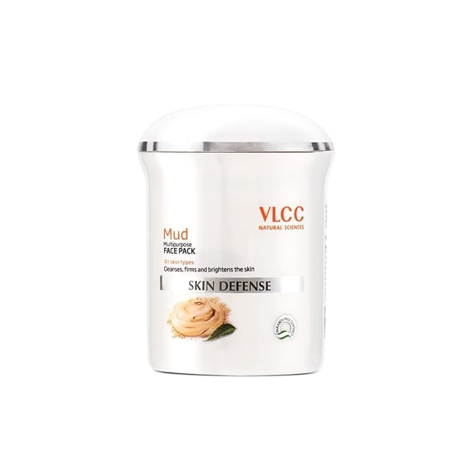 VLCC Skin Defense Boue pour le Visage - 70 g / Masque Cicatrisant et Rajeunissant pour la Peau / Aide à Nettoyer, Raffermir et