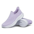 thumbnail image 4 of Unisex Slip-On Loafers Men Women Lightweight Fashion Walking Sneakers Purple, 4 of 7