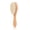 Large Size-ShouBYMS, variant on Wooden handle wool brush - a soft goat wool brush suitable for all hair types,Special for real hair wigs