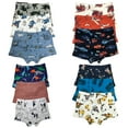 thumbnail image 3 of Unmatched Style and Comfort: B&Q 12-Pack of Toddler Boys Cotton Boxer Briefs - Sizes 4T, 5T, 6T, 7T, and 8T | Experience Stylish, Comfortable, and Durable Essentials, 3 of 5