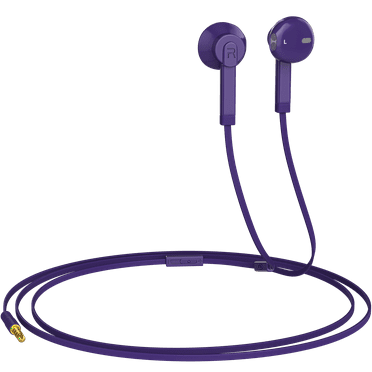 epacks Earphone Headphones, Premium Stereo Earbuds with Microphone, Volume Control, Tangle Free Corded Headphones with 3.5mm Port for PCs, Laptop, Tablet, Mobile Digital Devices, Audio Players 2-Pack