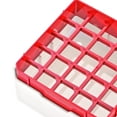 thumbnail image 5 of Freezer Tube Box 25 Places Waterproof Polypropylene Holder Rack for 1.8/2ml Microcentrifuge Tubes, Red, 5 of 5