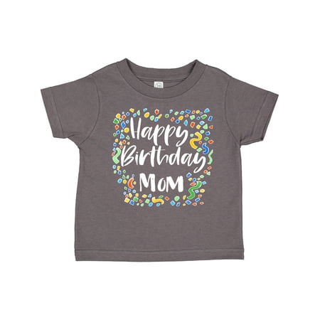 

Inktastic Happy Birthday Mom Gift Toddler Boy or Toddler Girl T-Shirt