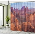 thumbnail image 5 of Ambesonne Nature Shower Curtain, South American Scenery, 69"Wx84"L, Brown Blue, 5 of 5