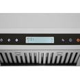 thumbnail image 3 of Hauslane | Chef Series IS-500 30" Island Range Hood | Elegant Canopy Design with Powerful Motor and Quiet Operation | Dual Control, Changeable LED, Delay Shutoff, Baffle Filters | Fits 6" Round Duct, 3 of 6