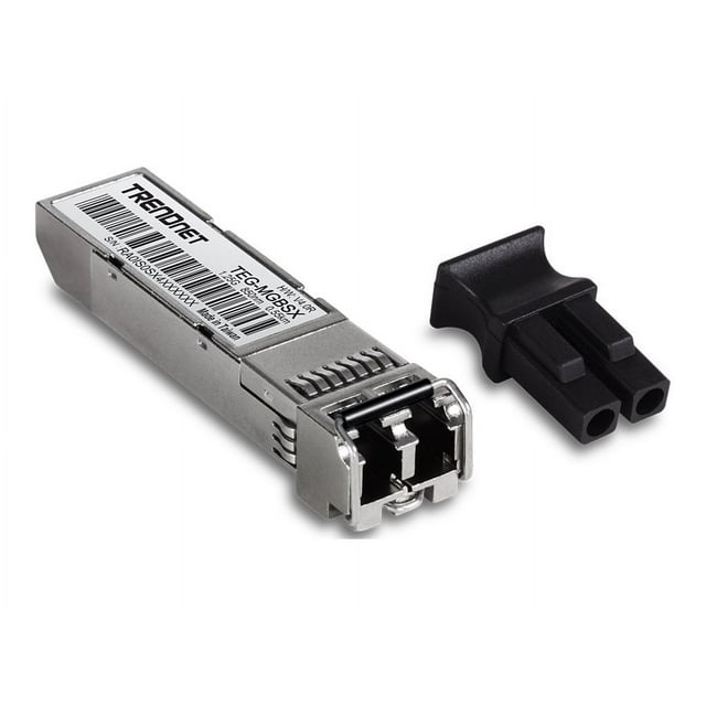 TRENDnet TEG MGBSX - module Émetteur-Récepteur SFP (mini-GBIC) - 1GbE - 1000Base-SX - LC multi-mode - jusqu'à 1800 Pi - 850 nm - Conforme TAA