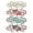 Gold, variant on 4 Pack Luxury Glitter Sparkly Jeweled Gems Korean Decorative Crystal Rhinestone Flower Strong Metal French Barrettes Snap Alligator Hair Clips Headpieces Accessories for Women Girls