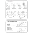 thumbnail image 4 of Accesorios incluidos: bidé de rociador simple de enfriamiento simple 15/16 de América del Norte inodoro inteligente bidé y tapa para lavadora a tope aplicable a Estados Anggrek Otros, 4 of 8