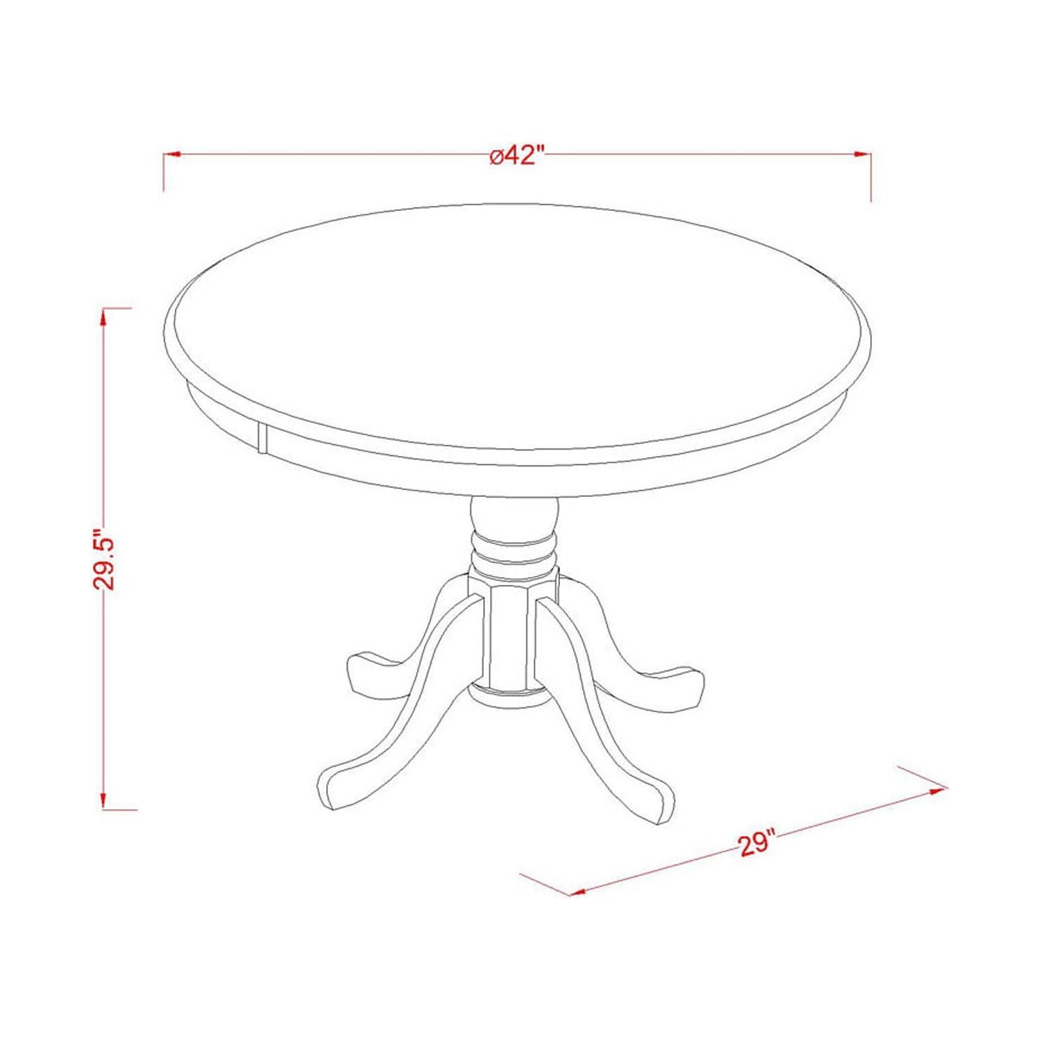 5 Pc Kitchen Table set- Table and 4 dinette Chairs. - image 4 of 5