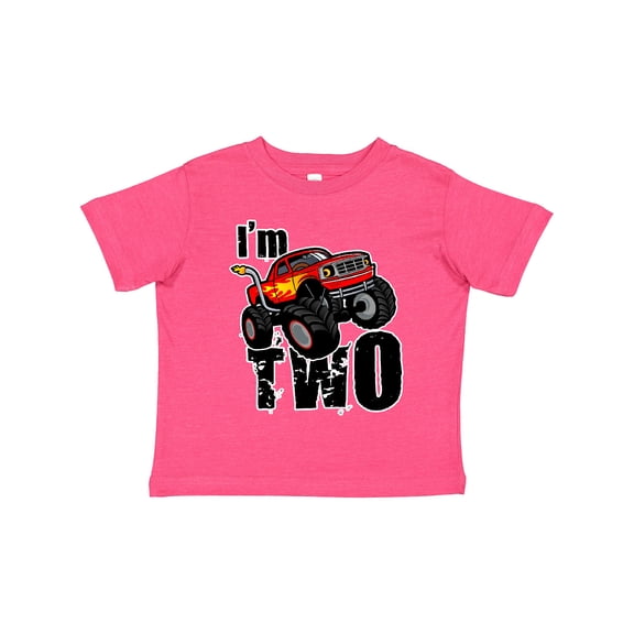 Inktastic 2nd Birthday Monster Truck Boys or Girls Toddler T-Shirt