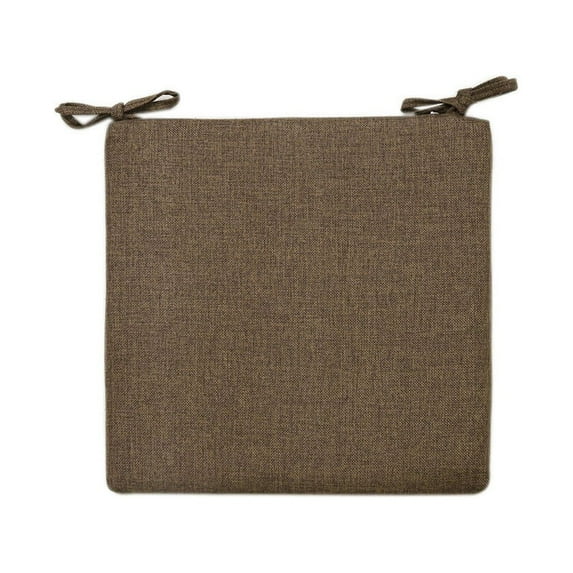 Seat Cushion Summer Simple Style Breathable Heavy Duty Modern Square Solid Color Computer Chair Sitting Cushions Pad Brown 45x45cm