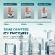 thumbnail image 4 of EUHOMY Maquina de Hielos para Casa,2 Tamaños de Hielo,20kg/Día,24 Cubos de Hielo en 13 minutos,Ice Maker Portátil Autolimpieza Fabrica de Hielos,Incluye Canasta y Cuchara, para Cocina,Oficina,Bar, 4 of 5