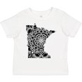 thumbnail image 3 of Inktastic Minnesota Silhouette Mandala Boys or Girls Toddler T-Shirt, 3 of 5