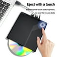 thumbnail image 3 of External CD/DVD Drive Compatible with CD/DVD Player Disk Duplicator Drive CD Burner Writer ,Wide Compatibility, 3 of 6