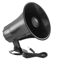 Pyle Portable PA Speaker - All-Weather Mono Trumpet Horn Speaker, 5 Outdoor PA System with 25W Peak Power, 8 Ohms Impedance, 180 Adjustable Swiveling Bracket for Easy Maneuverability