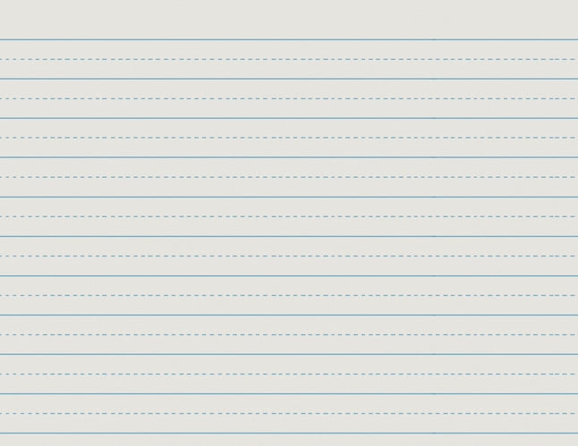 School Smart Alternate Ruled Writing Paper, 3/4 Inch Ruled Long Way, 11 x 8-1/2 Inches, 500 Sheets