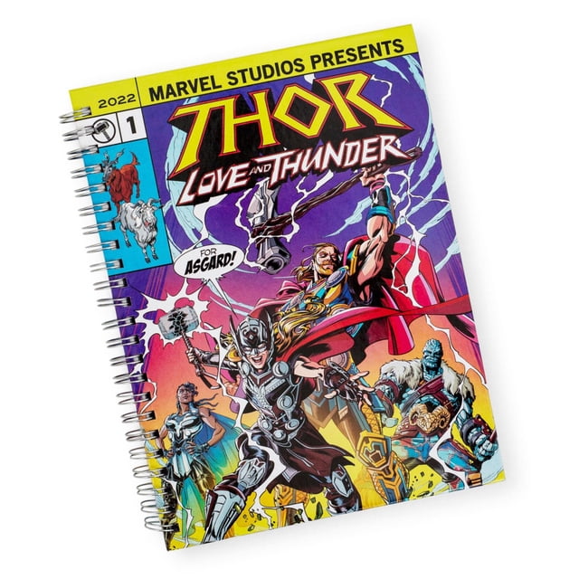 Libreta Silver Buffalo Marvel Studios Thor: Amor y trueno