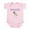 Petal Pink, variant on CafePress - Twins: Copy/Paste Infant Bodysuit - Baby Light Bodysuit, Size Newborn - 24 Months