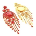 thumbnail image 2 of Large Chandelier Post Earrings, 2 of 2